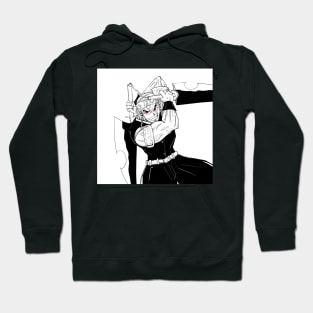 sound hashira tengen usui in kimetsu no yaiba demon slayer art Hoodie